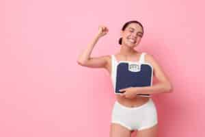 Woman experiencing weight loss with Semaglutide in Sugar Land, TX